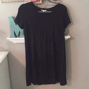 Black t-shirt dress